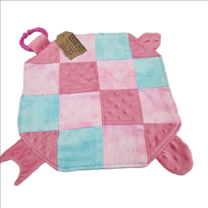 NWT Porchside Rustic Sensory Blanket with Clip